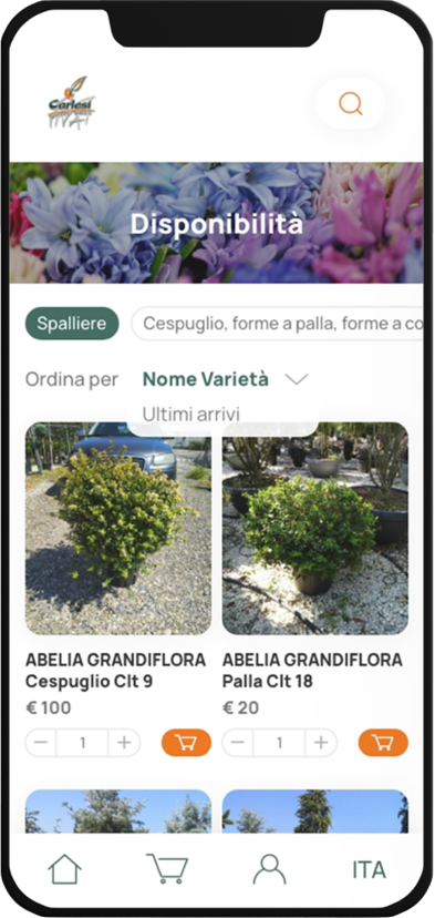 App Carlesi Vivai